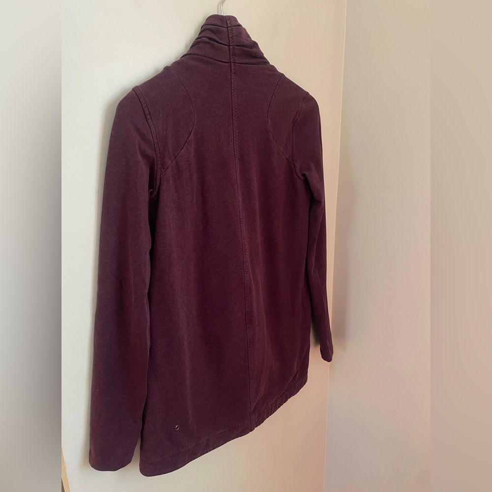Lululemon That's A Wrap Heathered Bordeaux Drama Ladies Size 4 Comfy Athleisure - Picture 6 of 14